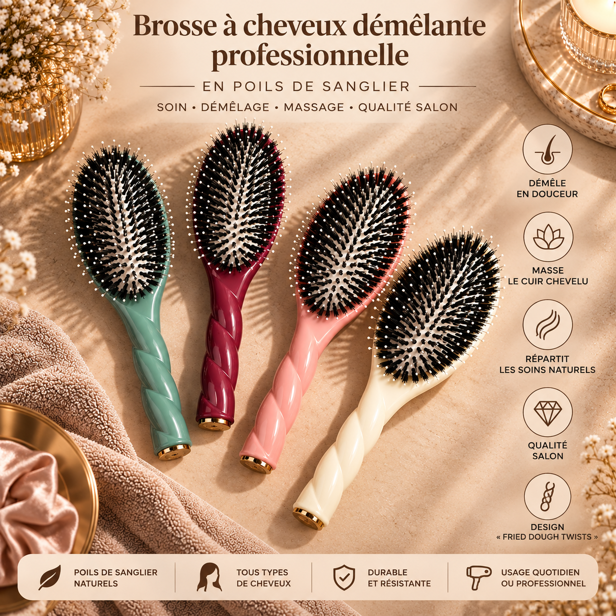 Le Secret des Cheveux Brillants
